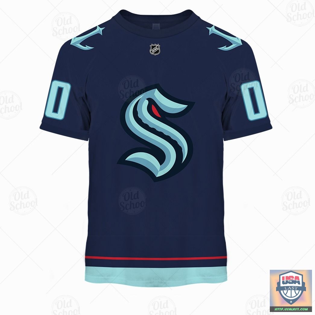 Seattle Kraken Nhl Personalized 3D Hoodie Home Jersey Seattle Kraken Nhl Personalized 3D Hoodie Home Jersey