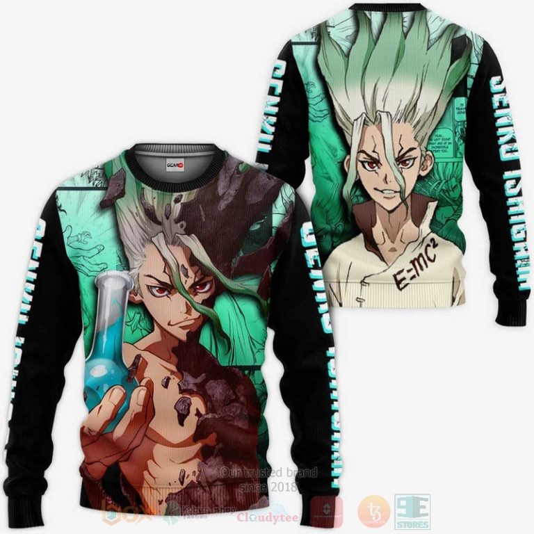 Senku-Ishigamis-Dr-Stone-Anime-3D-Hoodie-Bomber-Jacket-2