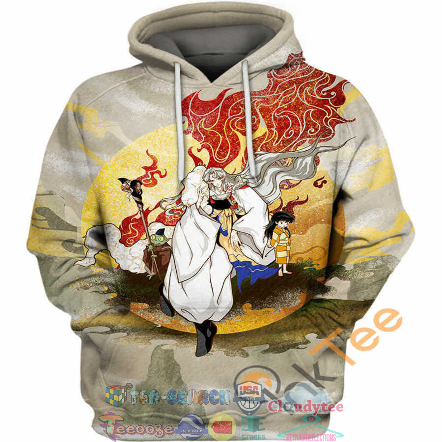 Sesshoumaru Inuyasha Manga Hoodie 3D Sesshoumaru Inuyasha Manga Hoodie 3D