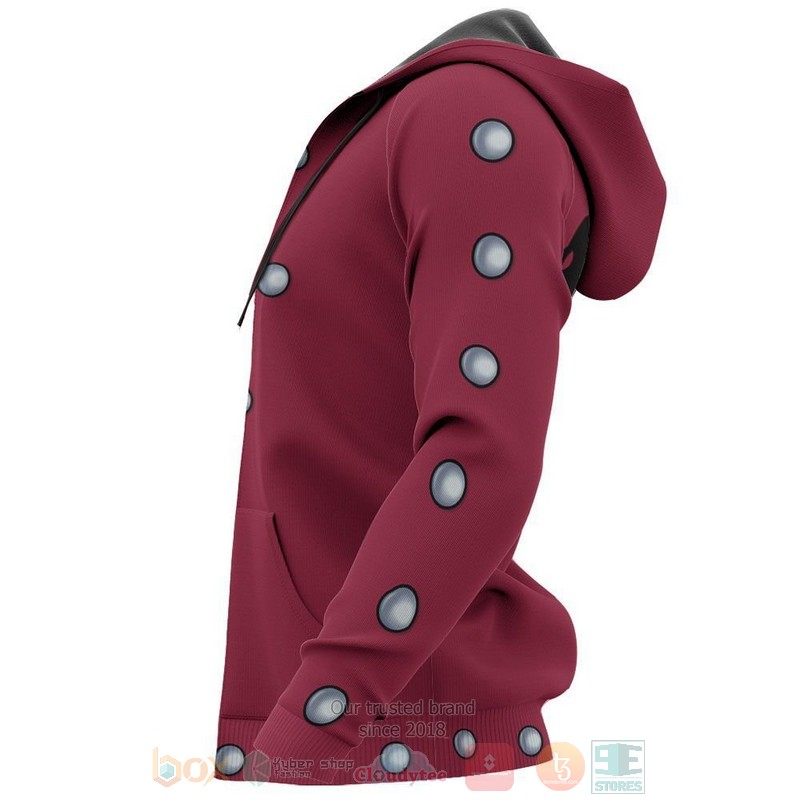 Seven Deadly Sins Ban Uniform Anime 3D Hoodie Seven Deadly Sins Ban Uniform Anime 3D Hoodie