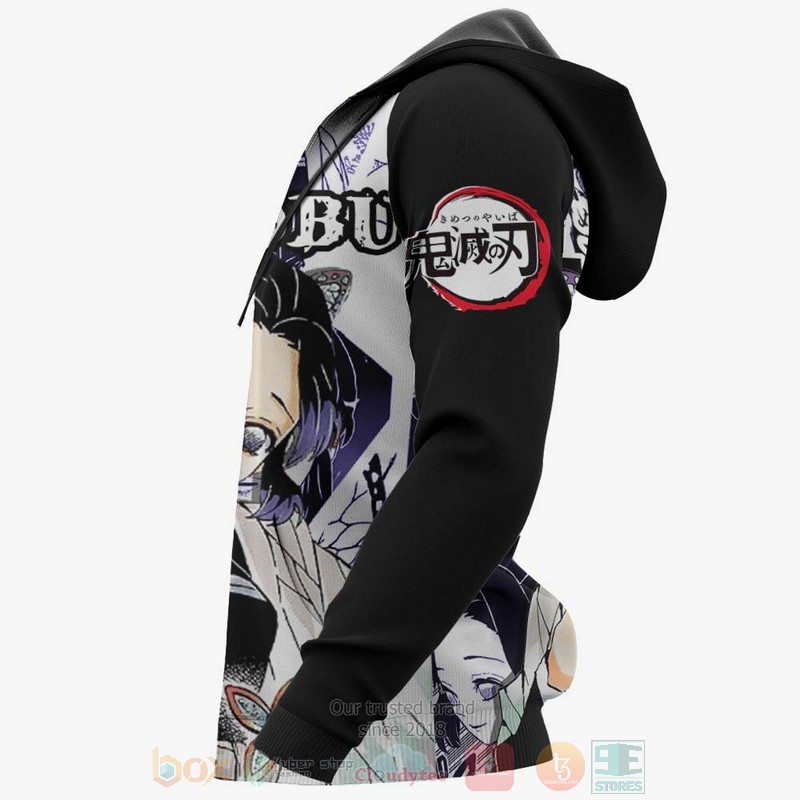 Shinobu Kocho Custom Kimetsu Anime-Manga 3D Hoodie Shinobu Kocho Custom Kimetsu Anime-Manga 3D Hoodie
