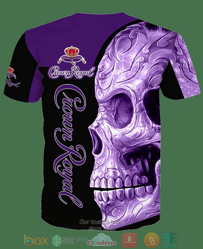 Skull Crown Royal 3D Shirt Skull Crown Royal 3D Shirt