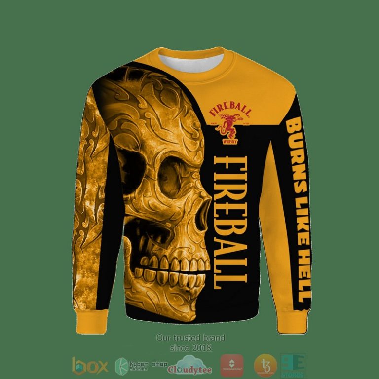 Skull-Fireball-Cinnamon-Whisky-3D-Shirt-Hoodie-3