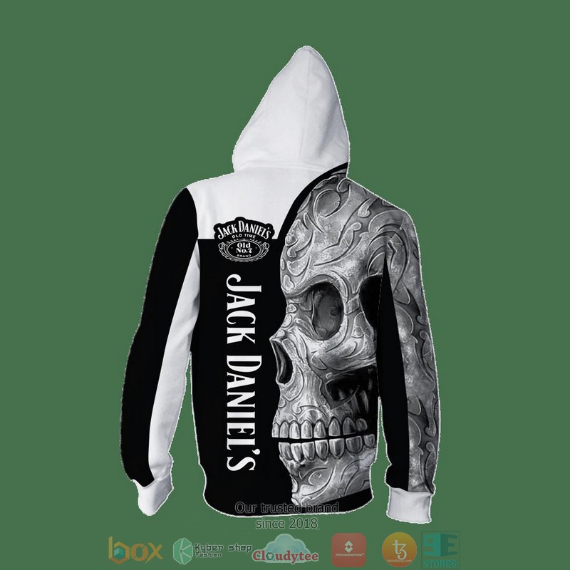 Skull Jack Daniel’S No.7 3D Shirt Skull Jack Daniel’S No.7 3D Shirt
