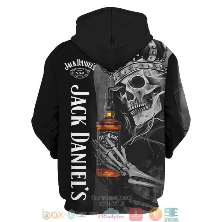 Skull-King-Jack-DanielS-No.7-3D-Shirt-Hoodie-3