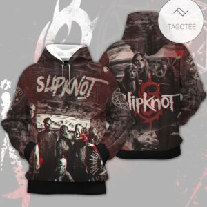 Slipknot Red Brown Hoodie
