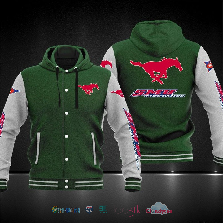 Smu Mustangs Baseball Hoodie Jacket Smu Mustangs Baseball Hoodie Jacket