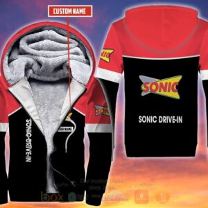 Sonic Drive-In Personalized Fleece 3D Hoodie