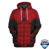 Spider Man No Way Home Red And Black Suit 3D Hoodie Apparel- Saleoff