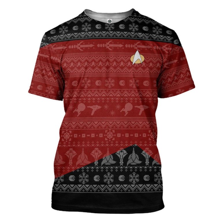 Star-Trek-The-Next-Generation-1987-Red-3D-Shirt-Hoodie-2