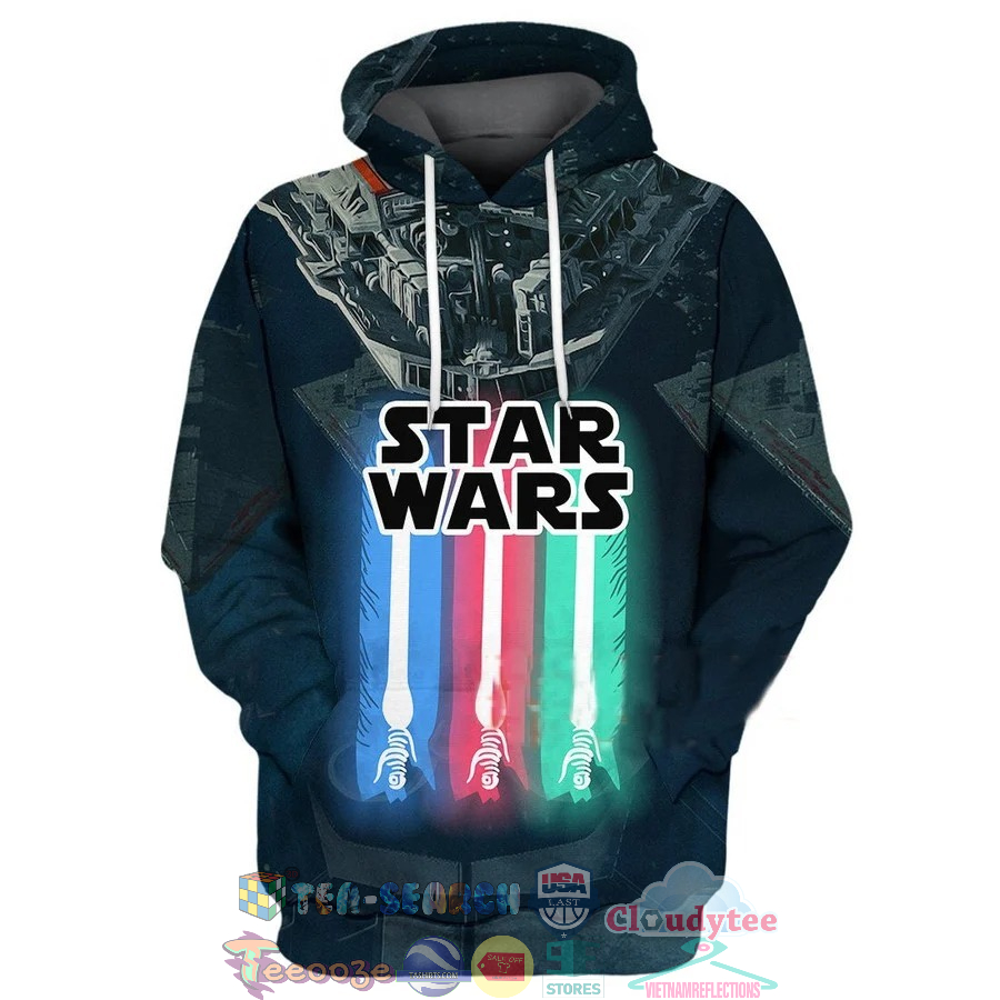 Star Wars Lightsaber 3D Hoodie Star Wars Lightsaber 3D Hoodie