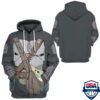 Star Wars Mandalorian Child Baby Yoda 3D Hoodie Apparel- Saleoff