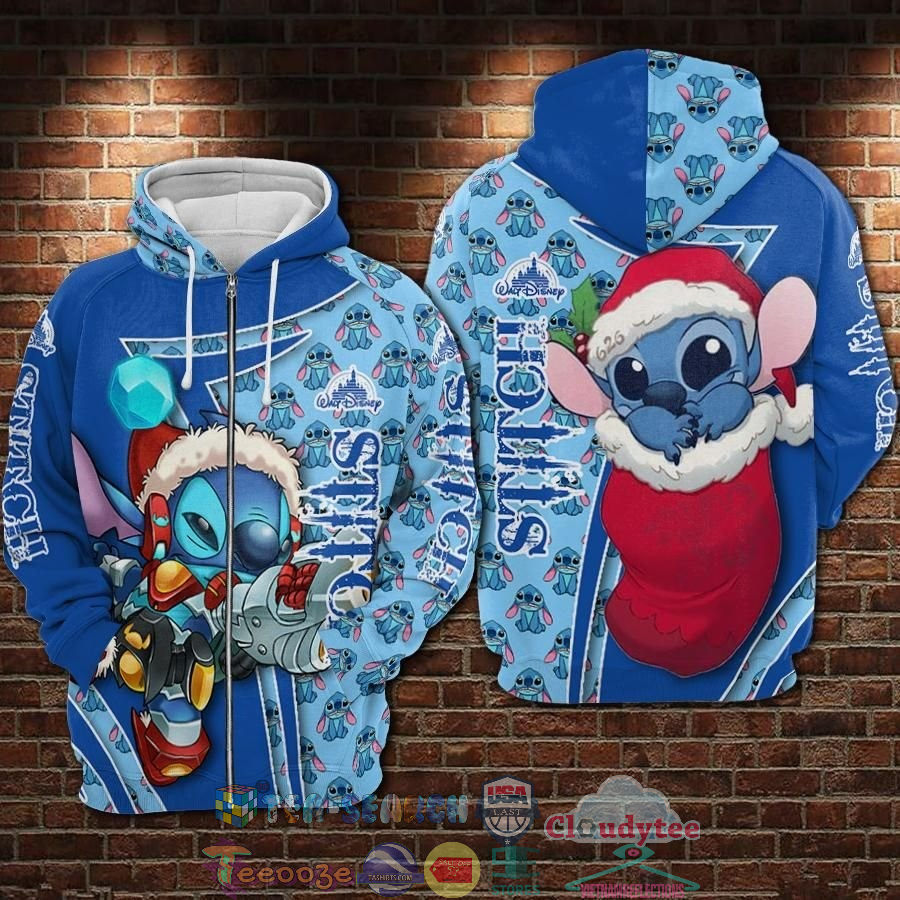Stitch Christmas 3D Hoodie Stitch Christmas 3D Hoodie