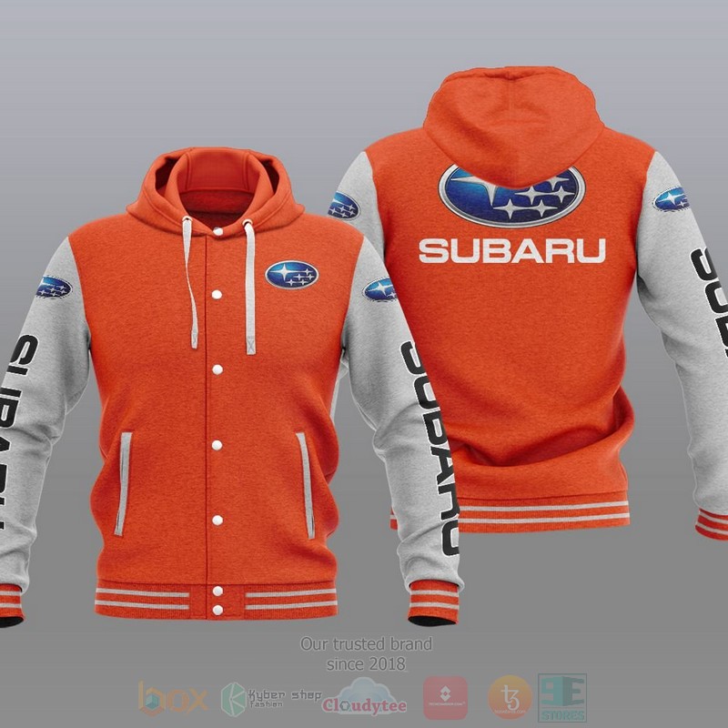 Subaru Car Baseball Jacket Hoodie Subaru Car Baseball Jacket Hoodie
