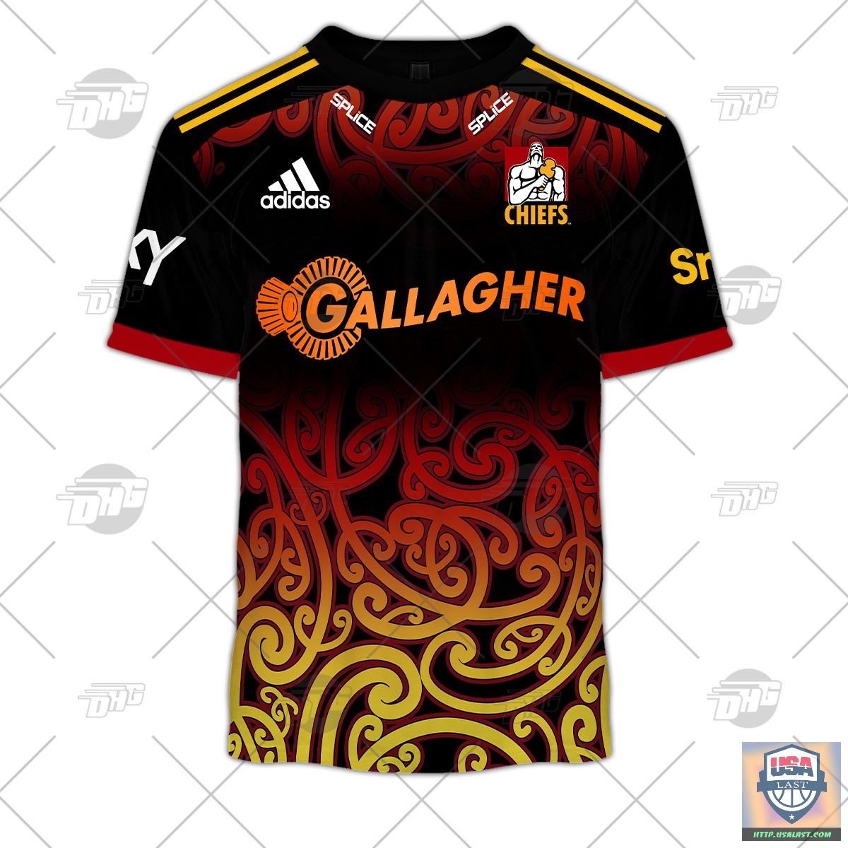 Super Rugby Chiefs 2022 All Over Print Hoodie Home Jersey Super Rugby Chiefs 2022 All Over Print Hoodie Home Jersey