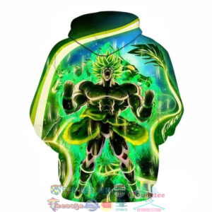 Super Saiyan Broly Dragon Ball 3D Hoodie
