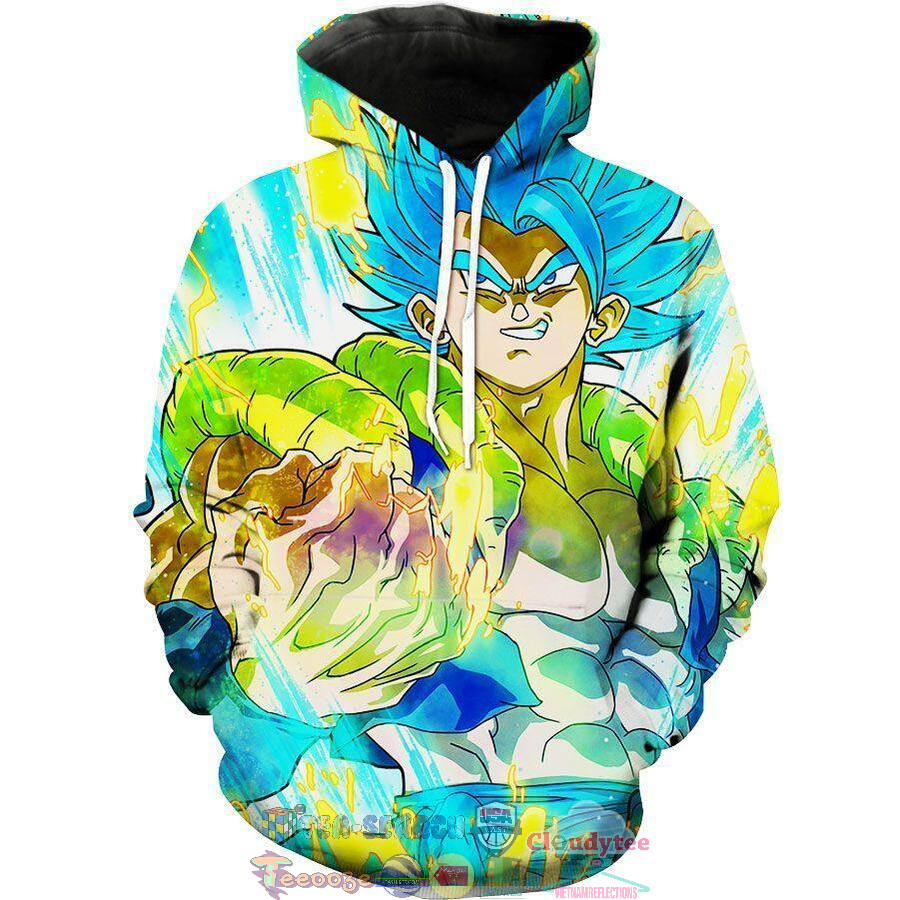 Super Saiyan Gogeta Dragon Ball Hoodie 3D Super Saiyan Gogeta Dragon Ball Hoodie 3D