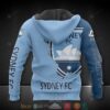 Sydney Fc Blue 3D Hoodie