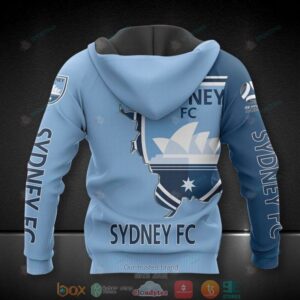 Sydney Fc Blue 3D Hoodie