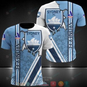 Sydney Fc Ute A-League 3D Shirt