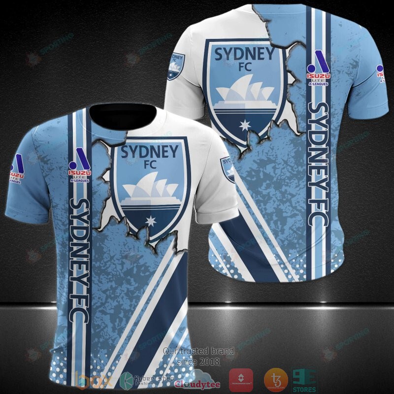 Sydney Fc Ute A-League 3D Shirt Sydney Fc Ute A-League 3D Shirt