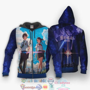 Tachibana Taki And Miyamizu Mitsuha Kimi No Na Wa 3D Hoodie