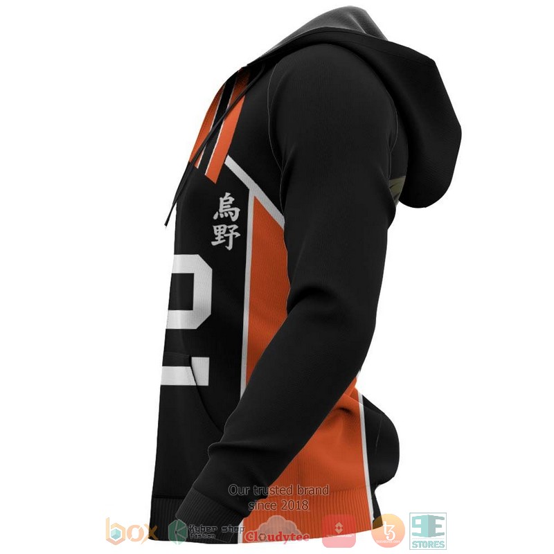 Tadashi Yamaguchi Karasuno Haikyuu Anime Costume 3D Hoodie Tadashi Yamaguchi Karasuno Haikyuu Anime Costume 3D Hoodie