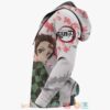 Tanjiro And Kanao Kimetsu Anime White 3D Hoodie
