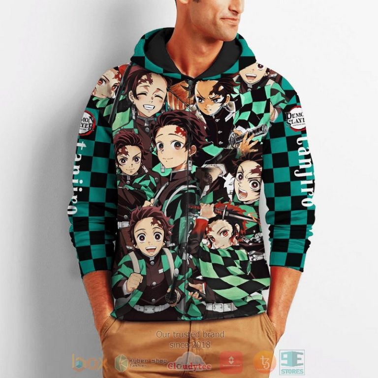 Tanjiro-Kimetsus-Costume-Anime-3D-Hoodie-2