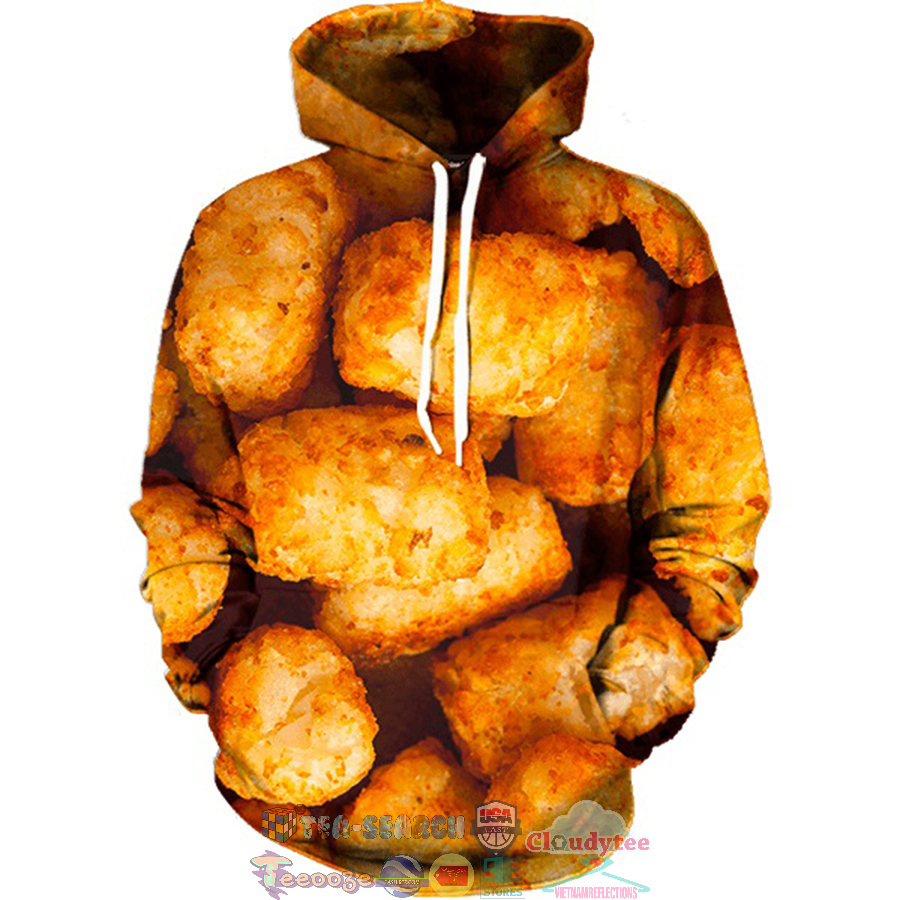 Tater Tots Funny Foods Hoodie 3D Tater Tots Funny Foods Hoodie 3D