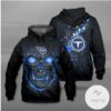 Tennessee Titans Lava Skull Hoodie