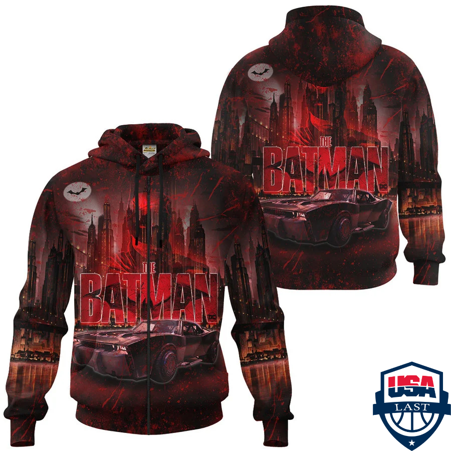 The Batman 3D Hoodie Apparel- Saleoff The Batman 3D Hoodie Apparel- Saleoff