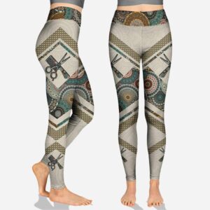 The Hair Hustler Personalized All Over Printed Hoodie And Leggings