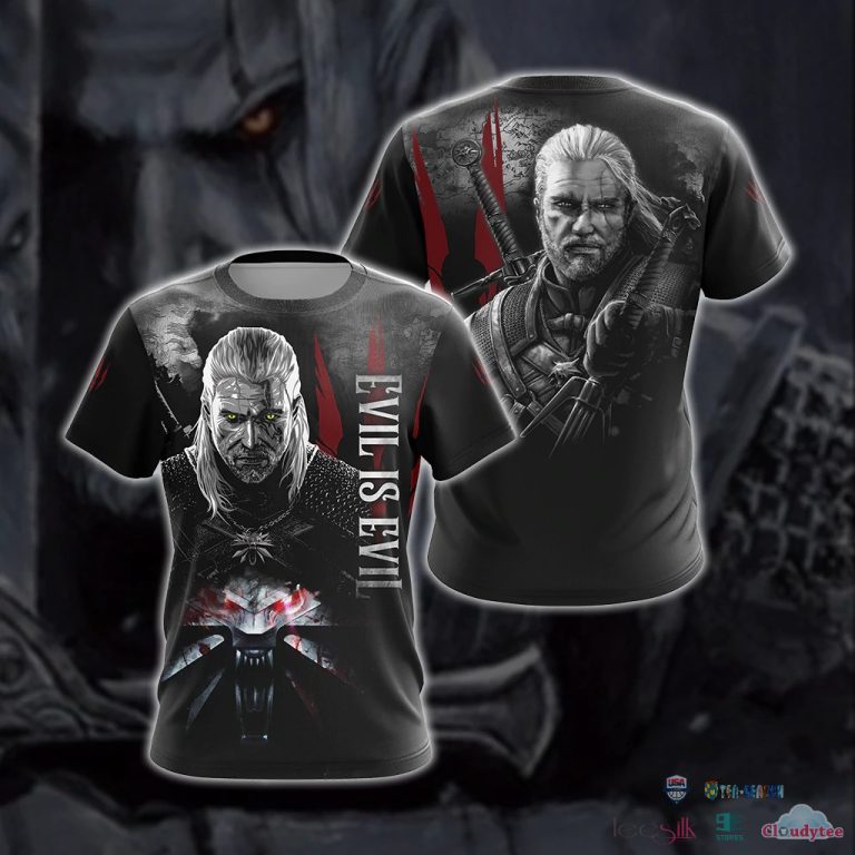 The-Witcher-Geralt-Evil-Is-Evil-Unisex-3D-Zip-Hoodie-T-Shirt-1