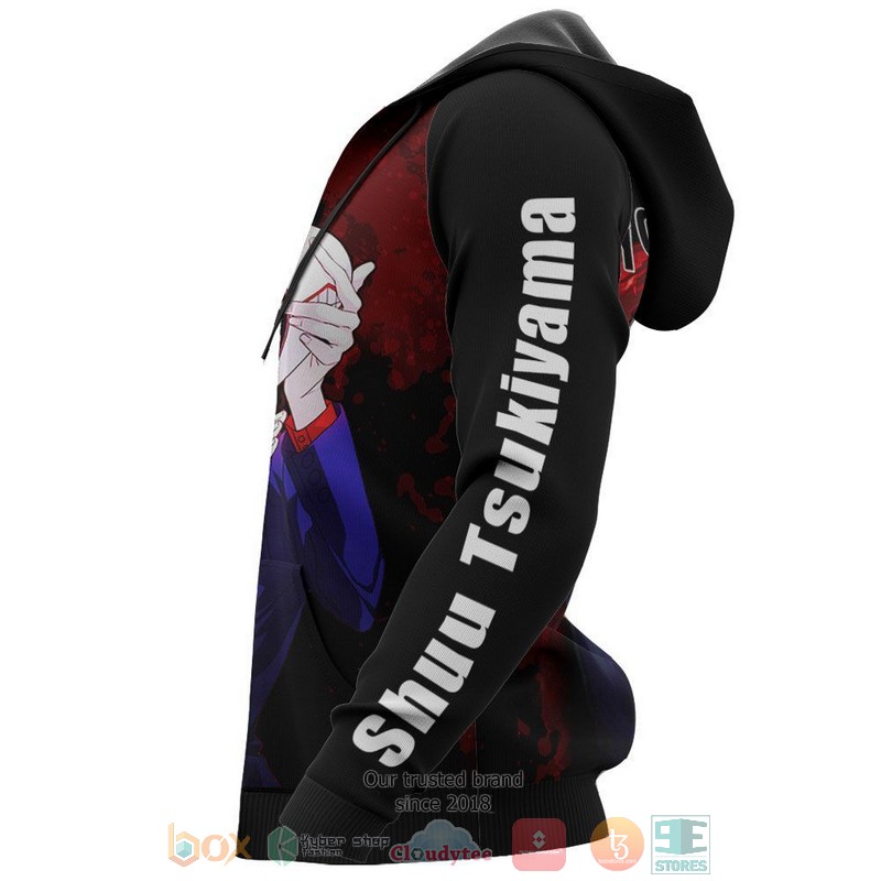 Tokyo Ghoul Shuu Tsukiyama Anime 3D Hoodie Tokyo Ghoul Shuu Tsukiyama Anime 3D Hoodie