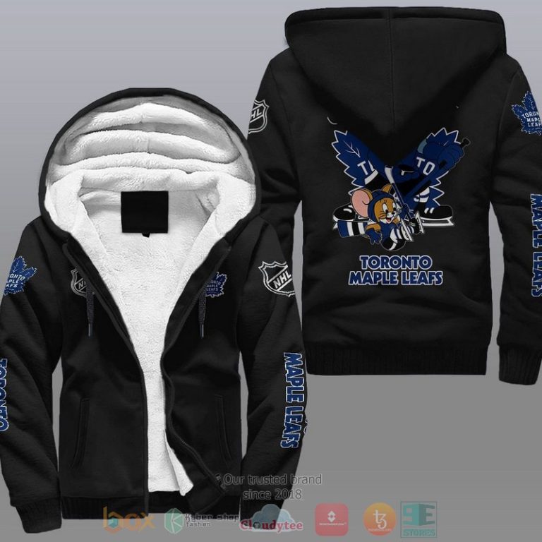 Toronto-Maple-Leafs-Nhl-Tom-And-Jerry-Fleece-Hoodie-1