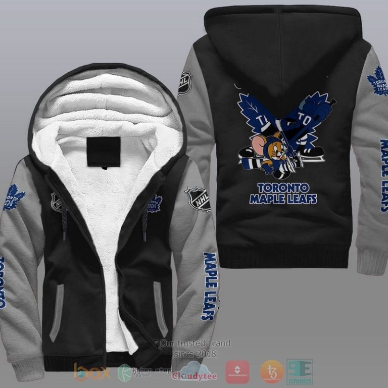 Toronto-Maple-Leafs-Nhl-Tom-And-Jerry-Fleece-Hoodie-2
