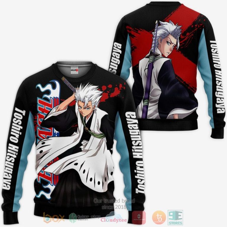 Toshiro-Hitsugaya-Bleach-Anime-3D-Hoodie-Bomber-Jacket-2