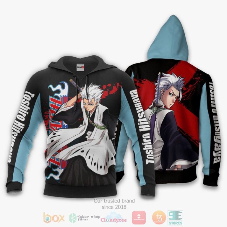 Toshiro-Hitsugaya-Bleach-Anime-3D-Hoodie-Bomber-Jacket-3