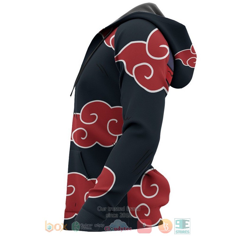 Uchiha Sasuke Akatsuki Fighting Anime 3D Hoodie Uchiha Sasuke Akatsuki Fighting Anime 3D Hoodie