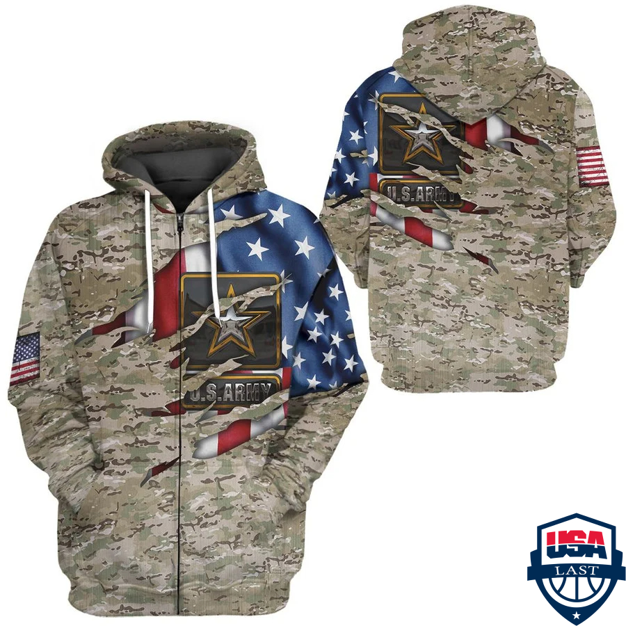 Us Army 3D Hoodie Apparel Us Army 3D Hoodie Apparel