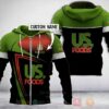 Us Foods Personalized 3D Hoodie