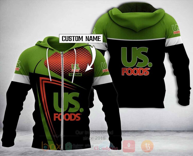 Us Foods Personalized 3D Hoodie Us Foods Personalized 3D Hoodie
