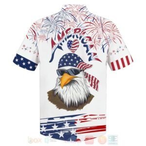 Us Independence Day Flag Eagle 3D Hoodie