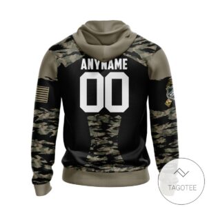 Vegas Golden Knights Honors Veterans And Military Members Hoodie
