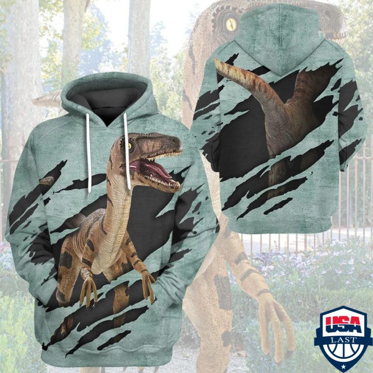 Velociraptor-Jurassic-World-3D-Hoodie-Apparel-1