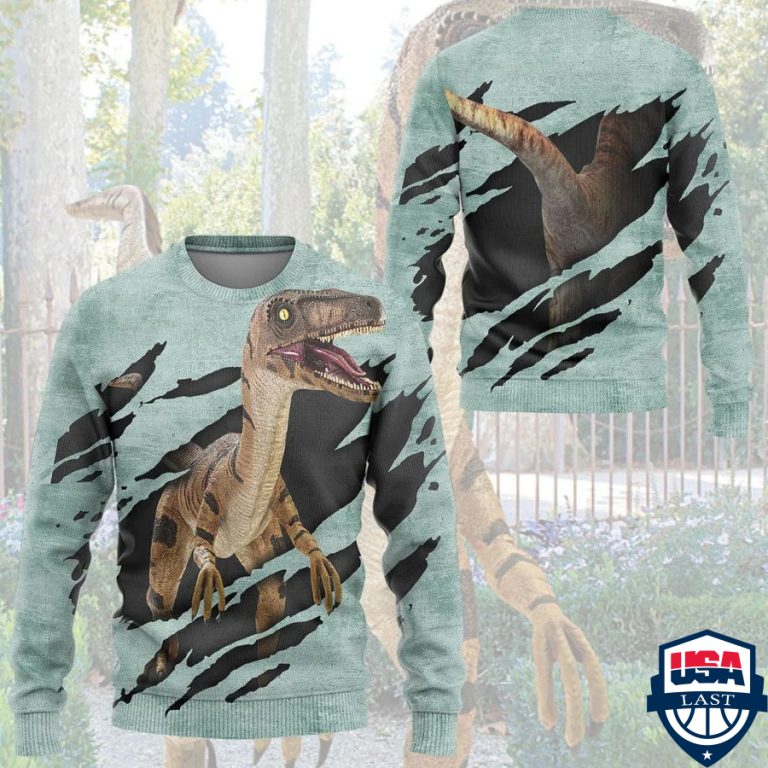 Velociraptor-Jurassic-World-3D-Hoodie-Apparel-3