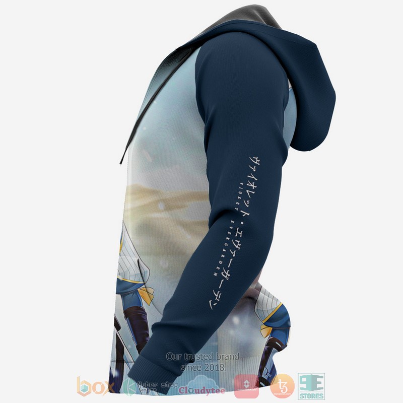 Violet Evergarden Anime 3D Hoodie Violet Evergarden Anime 3D Hoodie
