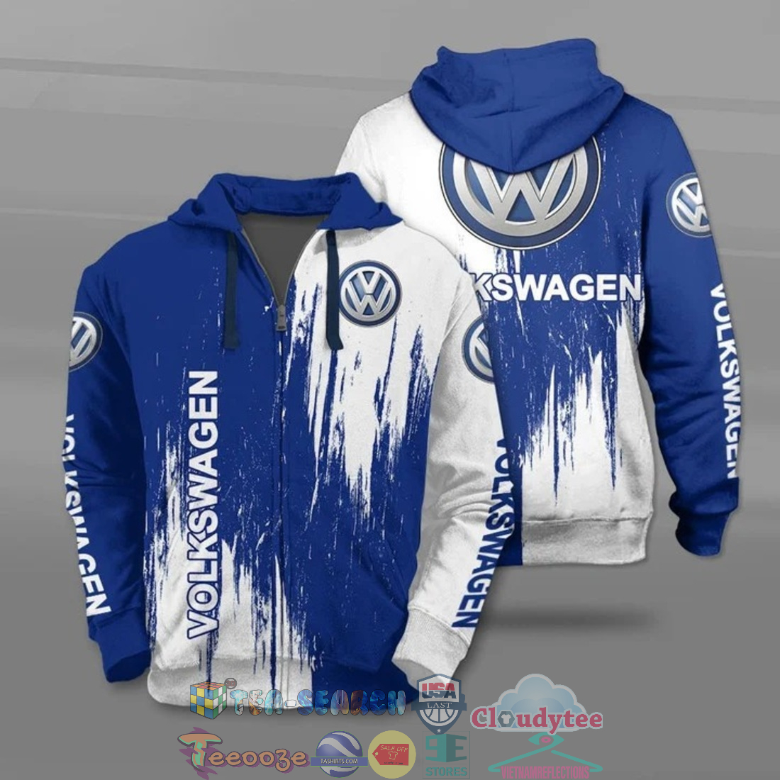 Volkswagen Ver 2 All Over Printed T-Shirt Hoodie Volkswagen Ver 2 All Over Printed T-Shirt Hoodie