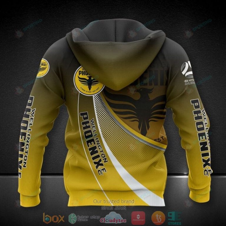 Wellington-Phoenix-Fc-Black-Yellow-3D-Hoodie-Shirt-2